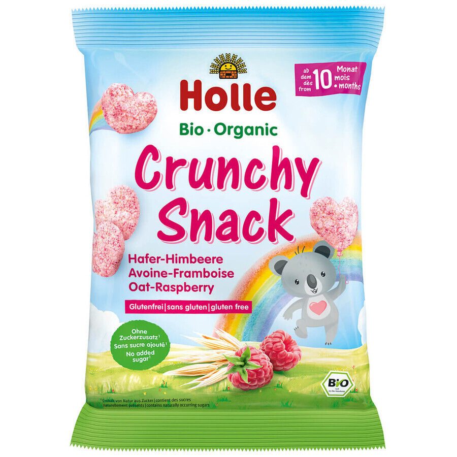 Patatine Holle Bio, avena e lampone, da 10 mesi, 30 g
