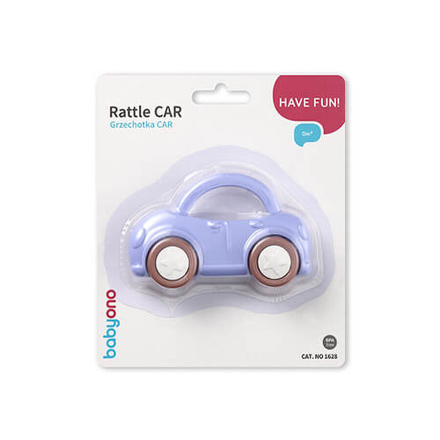 BabyOno, rattle, car, from birth, 1 piece