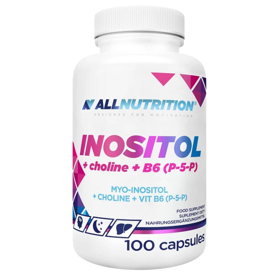 Allnutrition Inositol + Choline + B6 P-5-P, 100 capsules