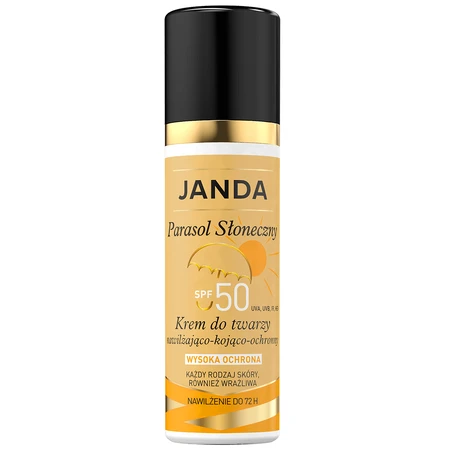 Janda Sun Parasol, crème pour le visage, SPF 50, 50 ml