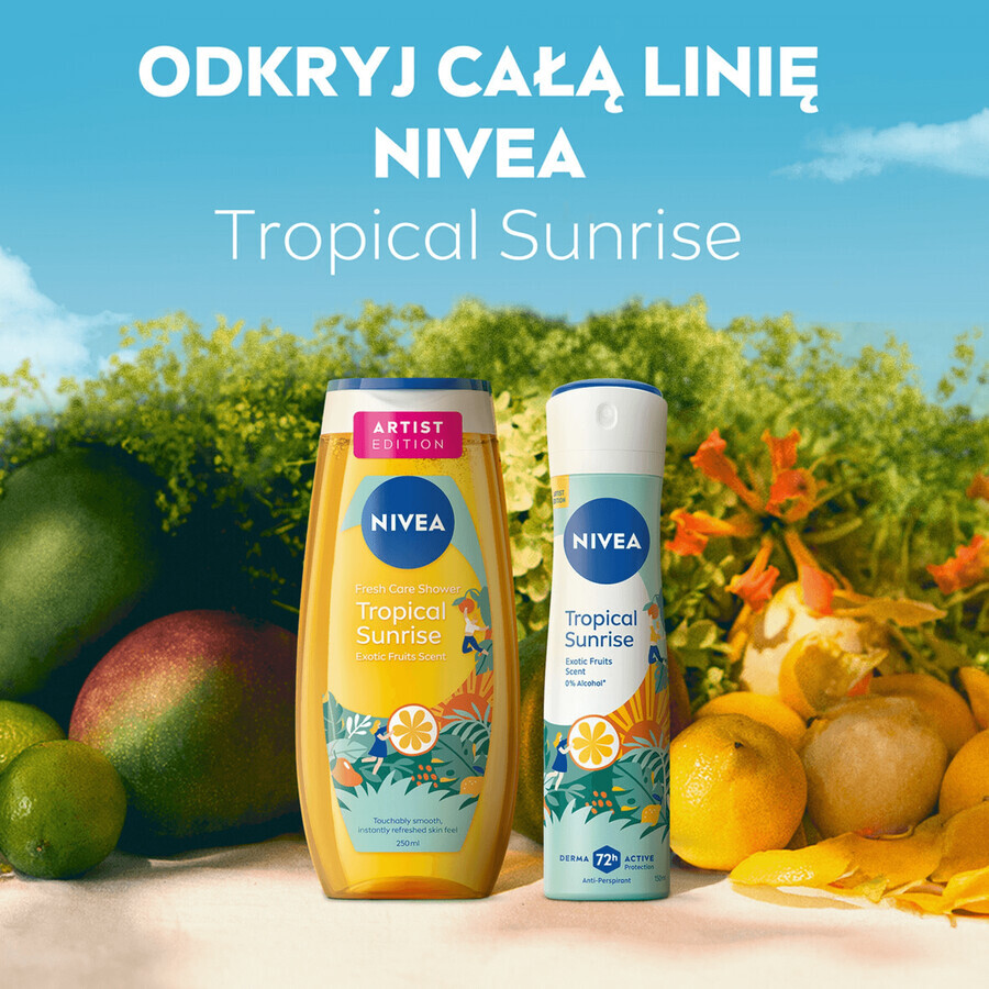 Nivea, antiperspirant spray, Tropical Sunrise, 150 ml