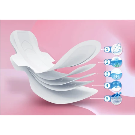 Neno Fina, serviettes post-partum ultra-minces, 8 pièces