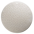 Natruba, alfombrilla de baño antideslizante, caucho, topo, redonda, 50 cm