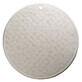 Natruba, alfombrilla de ba&#241;o antideslizante, caucho, topo, redonda, 50 cm