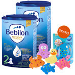 Set Bebilon Advance Pronutra 2, lapte de continuare, peste 6 luni, 2 x 800 g + Canpol Babies, set de jucării de baie, 5 gratuite Set Bebilon Advance Pronutra 2, lapte de continuare, peste 6 luni, 2 x 800 g + Canpol Babies, set de jucării de baie, 5 gratuite
