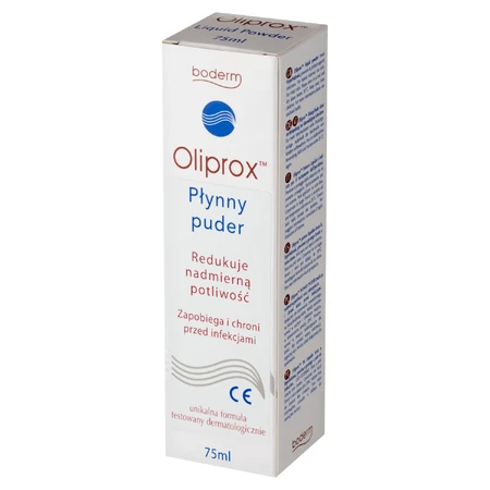 Oliprox, vloeibaar poeder, vermindert overmatig zweten, 75 ml