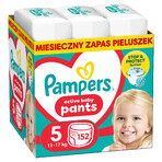 Pampers Pamperset, luiers, Junior, maat 5, 12-17 kg, 2 x 152 stuks