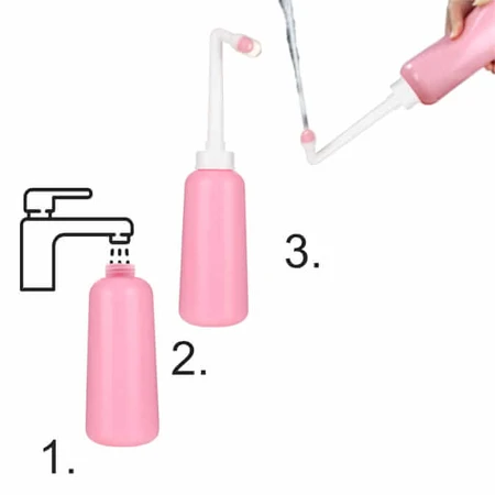 Bocioland, postnatale fles voor het wassen van de intieme zone, 500 ml