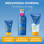 Nivea Sun Kids Protect & Care 5in1, lotion solaire pour enfants, SPF 50+, 50 ml + jeu Dobble gratuit