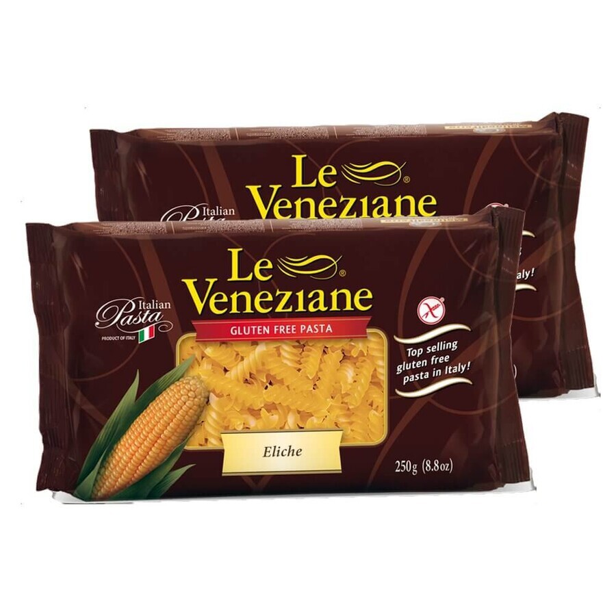 Glutenfreie Spiralnudeln Eliche, 250 g, Le Veneziane