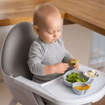 Dumel GiliGums, plato, Cangrejo, gris, a partir de 6 meses, 1 pieza