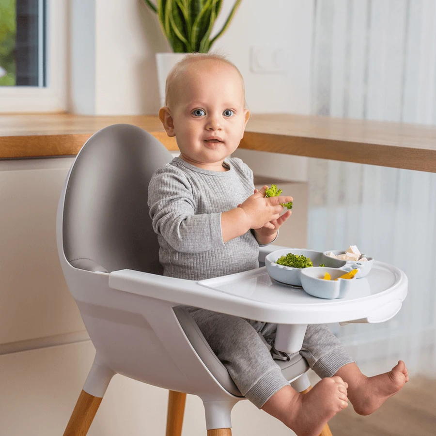Dumel GiliGums, plato, Cangrejo, gris, a partir de 6 meses, 1 pieza