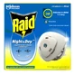 Raid Night &amp; Day, insecticide electrofumigator with replaceable cartridge, Johnson &amp; Johnson 