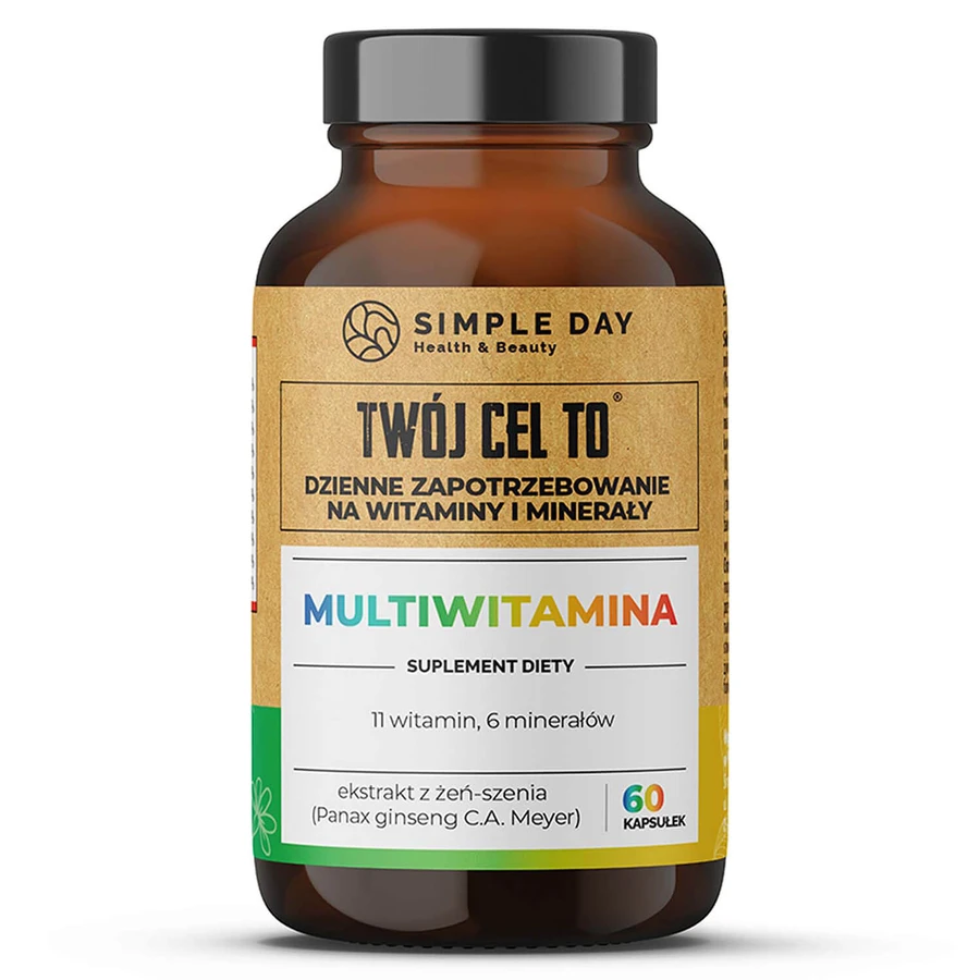 Multivitamínico Simple Day, 60 cápsulas