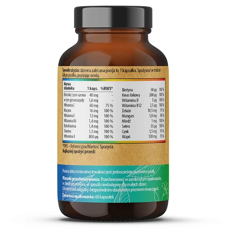Multivitamínico Simple Day, 60 cápsulas