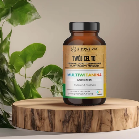 Multivitamínico Simple Day, 60 cápsulas