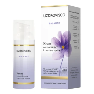 Uzdrovisco Balance, normalizing and pore tightening cream, 50 ml