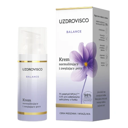 Uzdrovisco Balance, normalizing and pore tightening cream, 50 ml