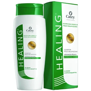 Catzy Healing Herbal, pflanzliches Shampoo gegen Schuppen mit Lamine Pyroctonate 1%, 200 ml