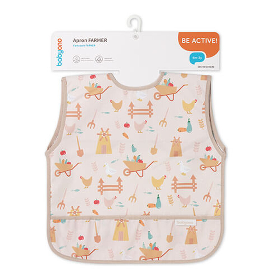 BabyOno, apron, farmer, 6-24 months, 1 piece