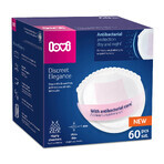Lovi Discreet Elegance set, breast pads, antibacterial, white, 60 pcs + 40 pcs
