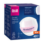 Lovi Discreet Elegance set, breast pads, antibacterial, white, 60 pcs + 40 pcs