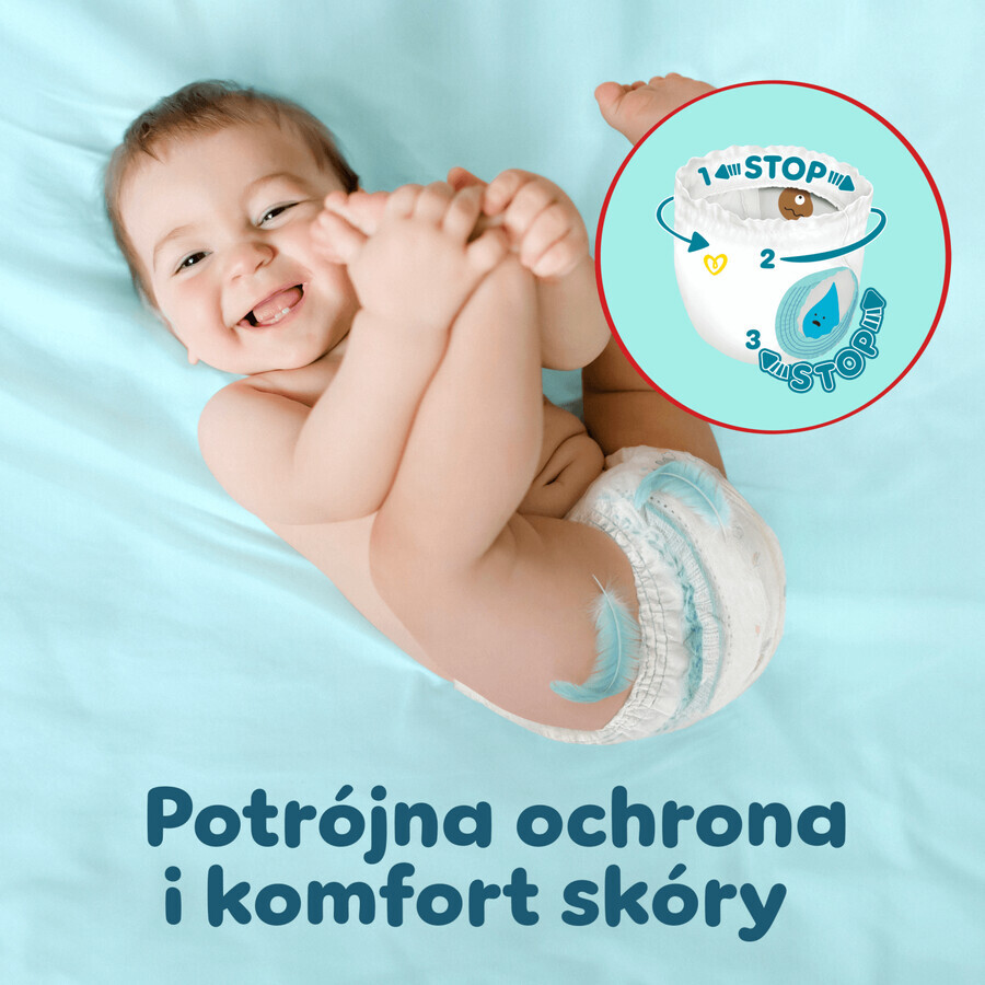 Pampers Premium Care Pants, scutece, mărimea 4, 9-15 kg, 114 buc