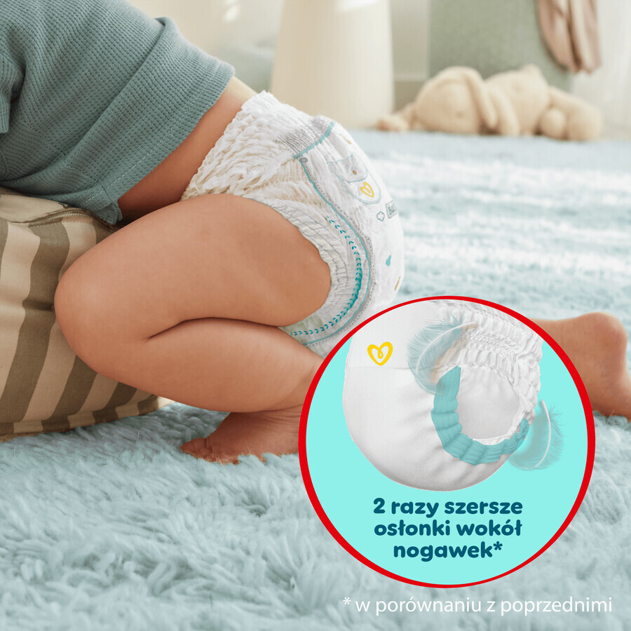 Pampers Premium Care Pants, scutece, mărimea 4, 9-15 kg, 114 buc