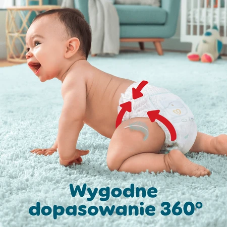 Pampers Premium Care Pants, diapers, size 4, 9-15 kg, 114 pieces