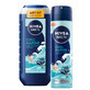 Nivea Men set, shower gel, Cool Marine, 250 ml + antiperspirant spray, Cool Marine, 150 ml
