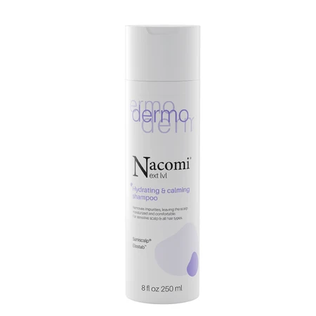 Nacomi Next Level Dermo, champú hidratante y calmante, 250 ml