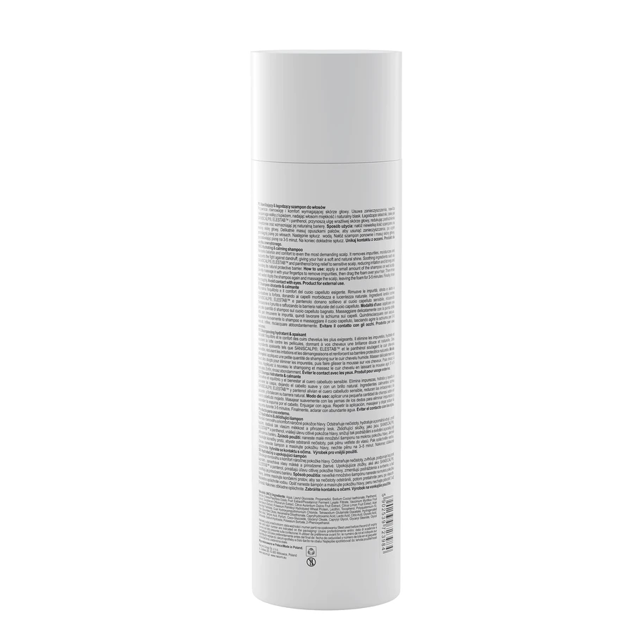 Nacomi Next Level Dermo, champú hidratante y calmante, 250 ml