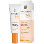 Iwostin Solecrin, BB cream, peau sensible, SPF 50+, 30 ml + coussin de plage gonflable gratuit Iwostin Solecrin, BB cream, peau sensible, SPF 50+, 30 ml + coussin de plage gonflable gratuit