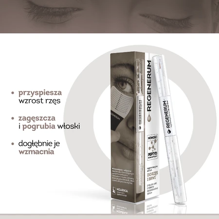 Regenerum, sérum régénérant pour les cils et les sourcils, 11 ml + Invitation - place de cinéma gratuite