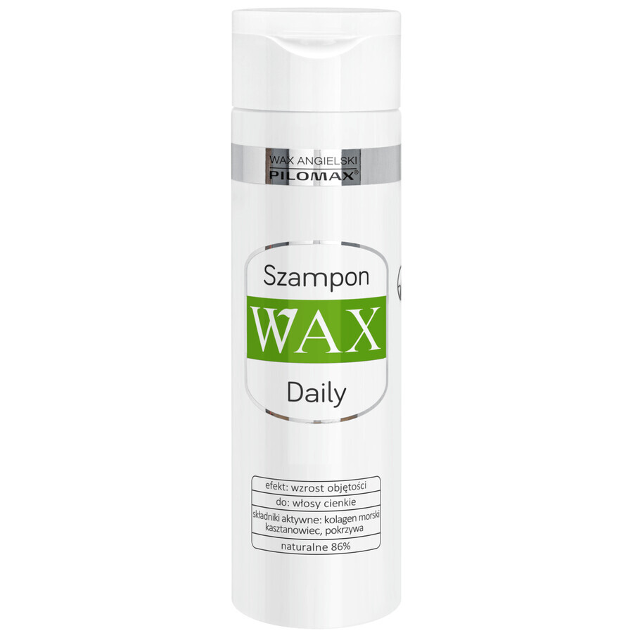 Wax Pilomax Daily set, balsam de keratină pentru păr uscat și deteriorat, 200 ml + șampon pentru păr fin fără volum, 200 ml