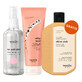 Resibo Mr Piel Suave set, t&#243;nico-bruma hidratante, 100ml + gel limpiador y desmaquillante cremoso, 100ml + acondicionador suavizante, 100ml gratis