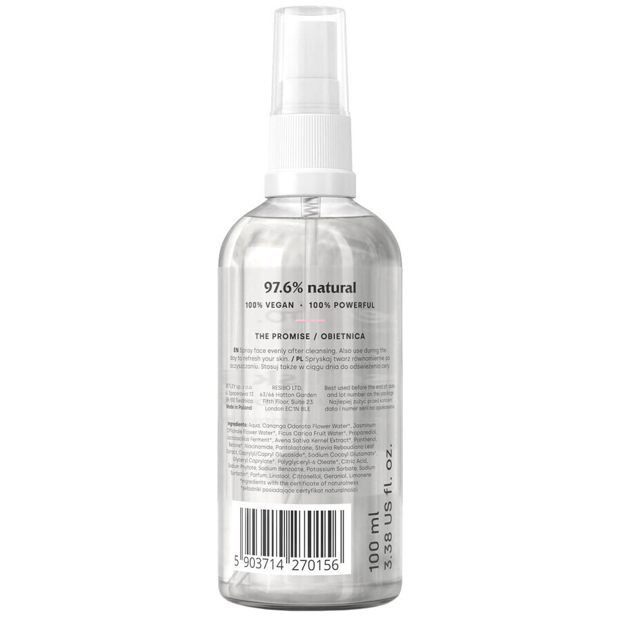 Set Mr Soft Skin di Resibo, tonico-nebbia idratante, 100ml + gel detergente e struccante cremoso, 100ml + balsamo lisciante per capelli, 100ml in omaggio