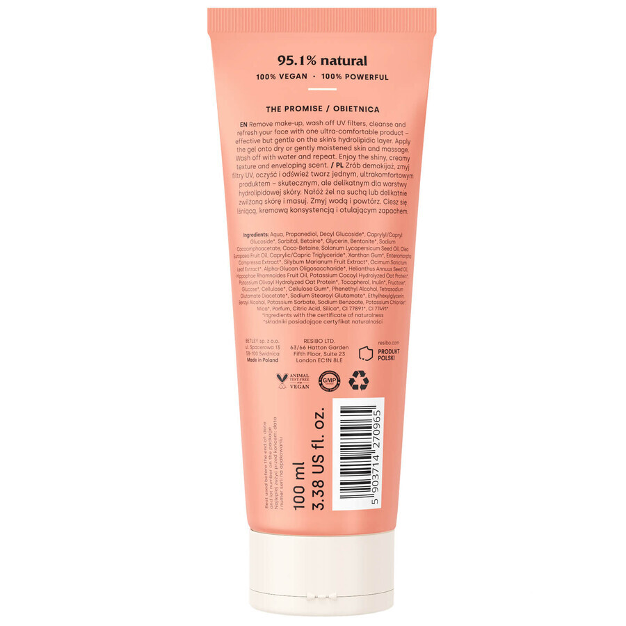 Set Mr Soft Skin di Resibo, tonico-nebbia idratante, 100ml + gel detergente e struccante cremoso, 100ml + balsamo lisciante per capelli, 100ml in omaggio