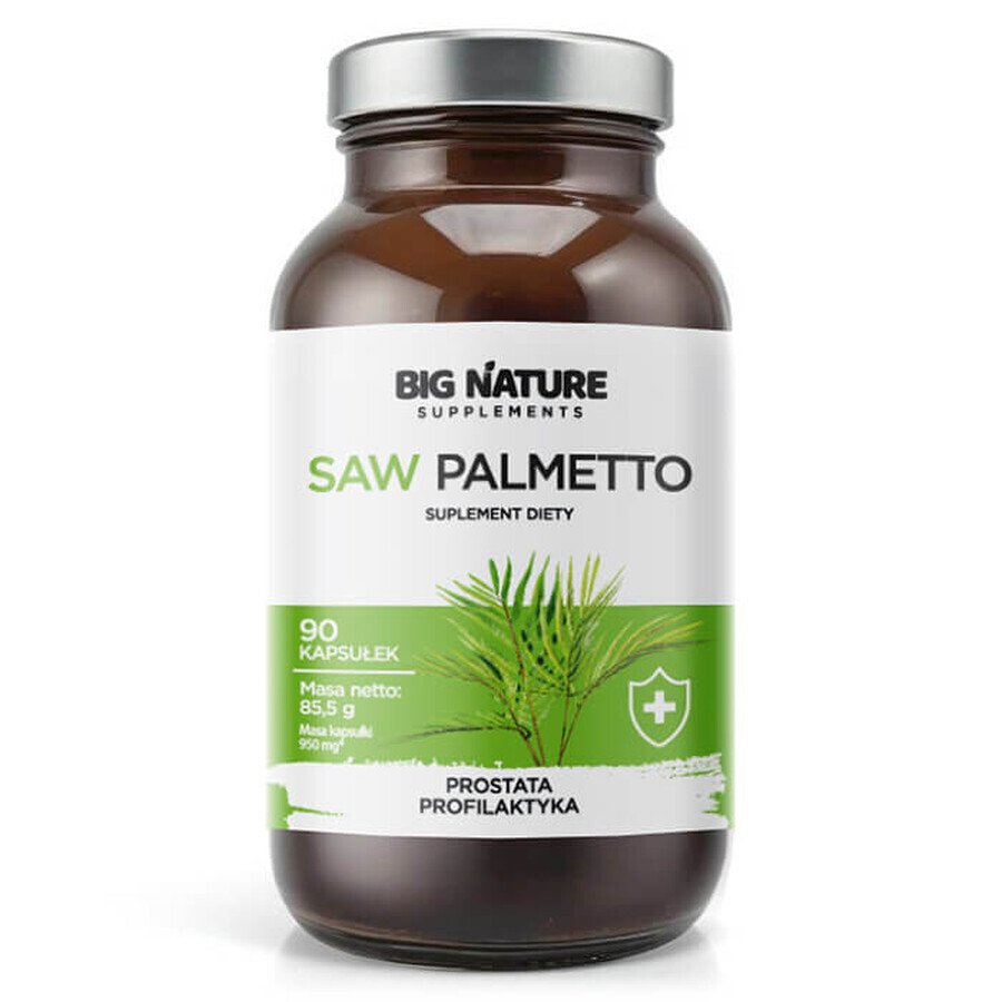 Big Nature Saw Palmetto, 90 capsule