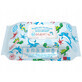 Testeo, wet wipes for babies and children from 1 day old, 99.8% water, 80 pieces