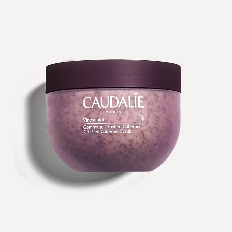 Caudalie Vinosculpt, exfoliant de corp Crushed Cabernet, 250 g