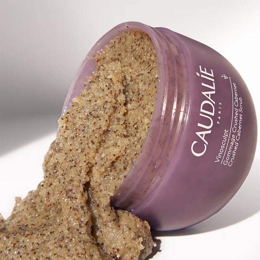 Caudalie Vinosculpt, exfoliant de corp Crushed Cabernet, 250 g