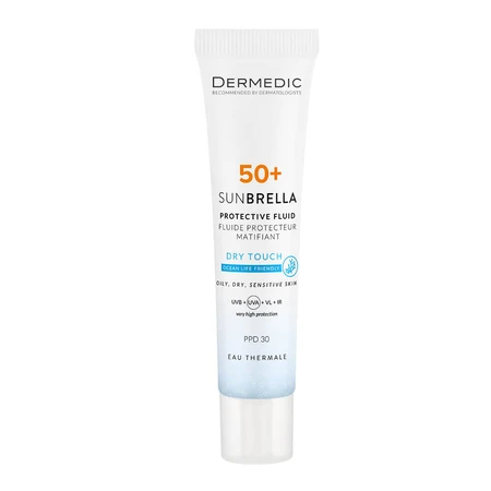 Dermedic Sunbrella, écran solaire matifiant, SPF 50+, 40 ml