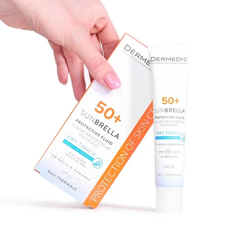 Dermedic Sunbrella, écran solaire matifiant, SPF 50+, 40 ml