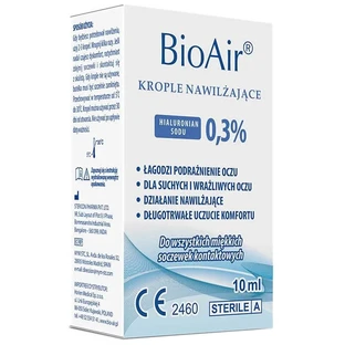 BioAir Befeuchtende Augentropfen, 10 ml