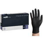 EasyCare Nitrile, mănuși din nitril, nesterile, fără pudră, negre, mărimea XL, 100 bucăți EasyCare Nitrile, mănuși din nitril, nesterile, fără pudră, negre, mărimea XL, 100 bucăți