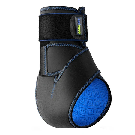 Actimove Sports Edition, estabilizador de tobillo, negro, correas cruzadas, ajustable