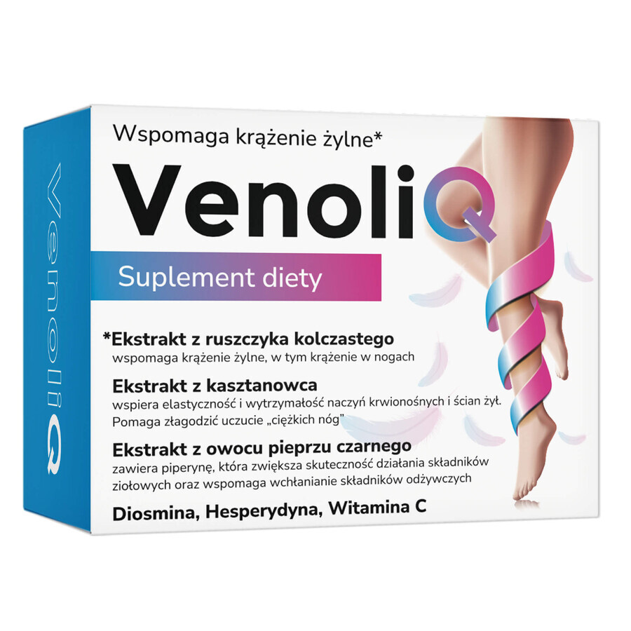 BioceriQ VenoliQ, 60 capsules