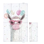 Ceba Baby, folding changing mat, Crazy Lama, 50 x 80 cm