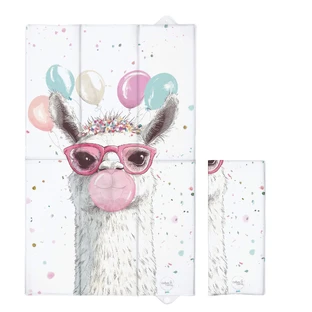 Ceba Baby, folding changing mat, Crazy Lama, 50 x 80 cm